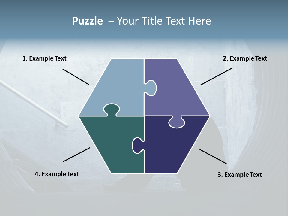 Down Debt Corporate PowerPoint Template