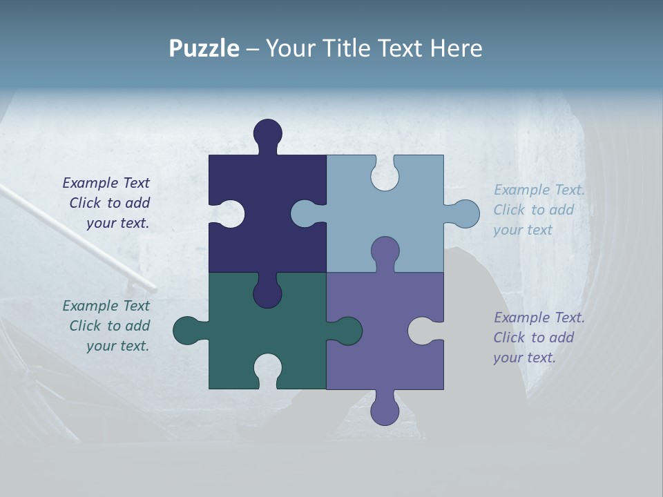 Down Debt Corporate PowerPoint Template