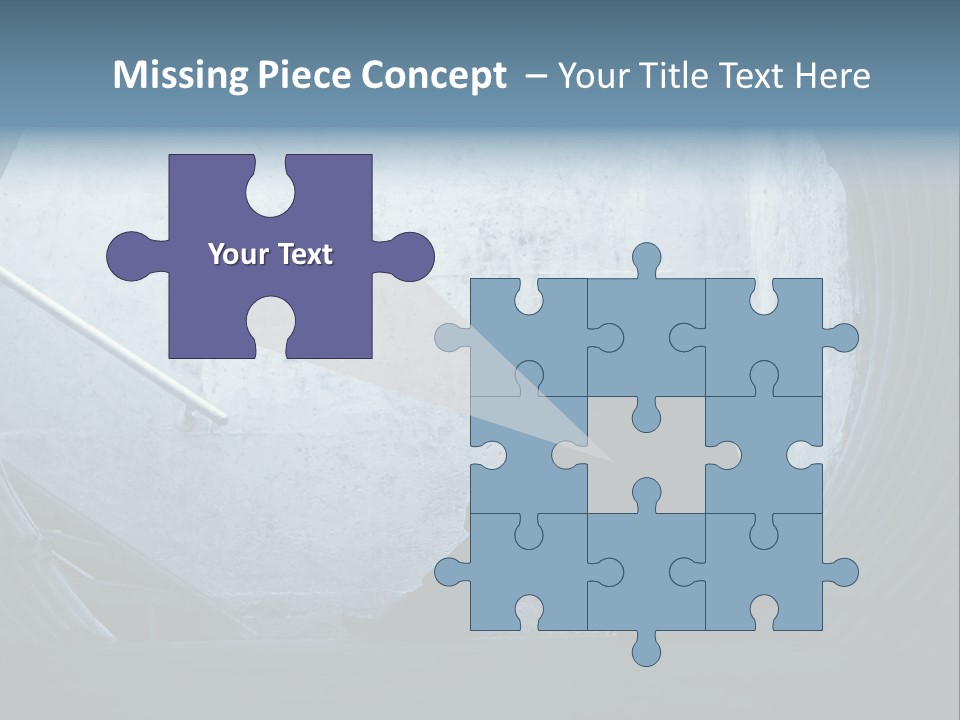 Down Debt Corporate PowerPoint Template