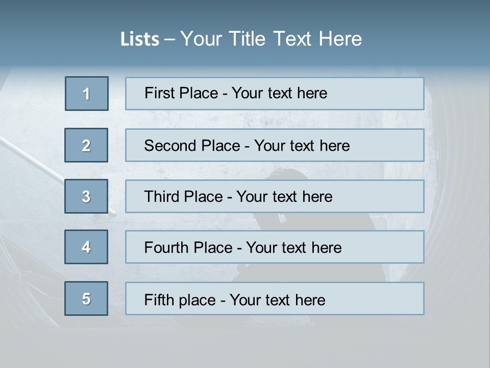 Down Debt Corporate PowerPoint Template