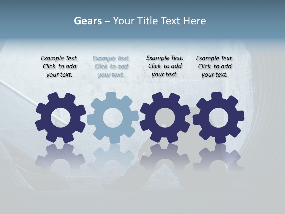 Down Debt Corporate PowerPoint Template