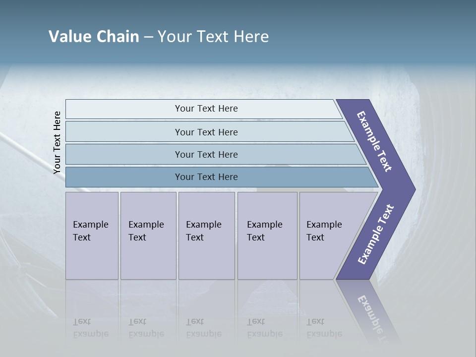 Down Debt Corporate PowerPoint Template