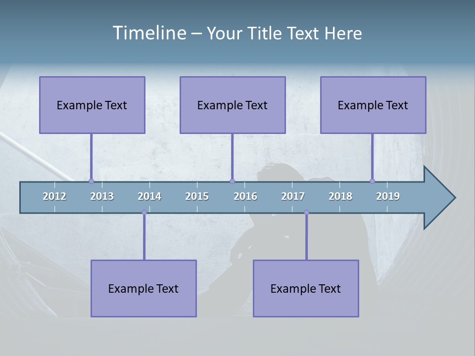 Down Debt Corporate PowerPoint Template
