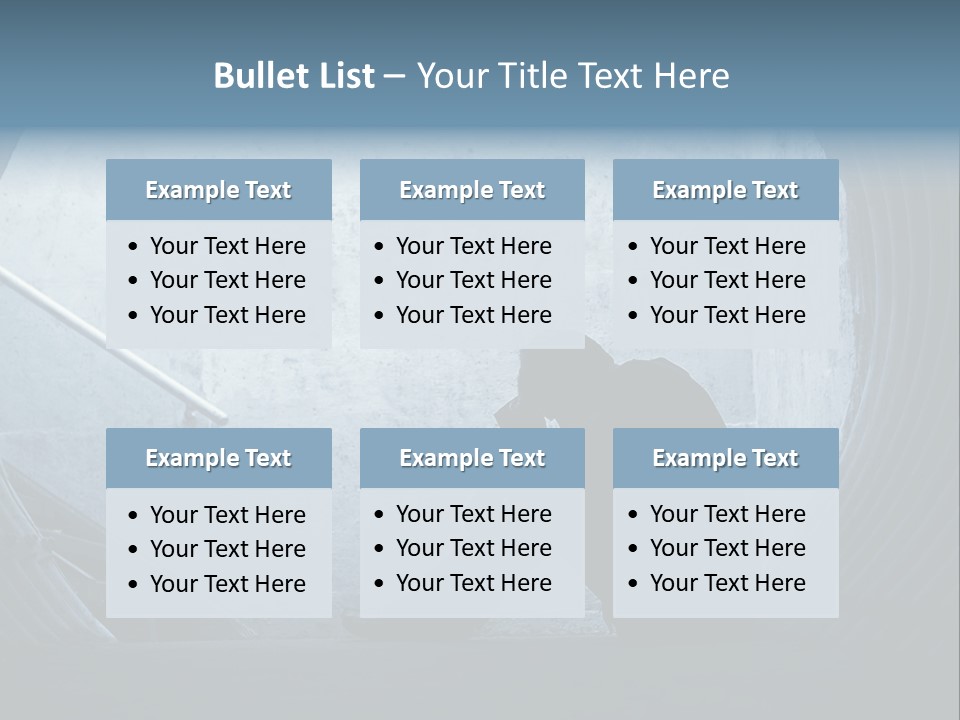 Down Debt Corporate PowerPoint Template
