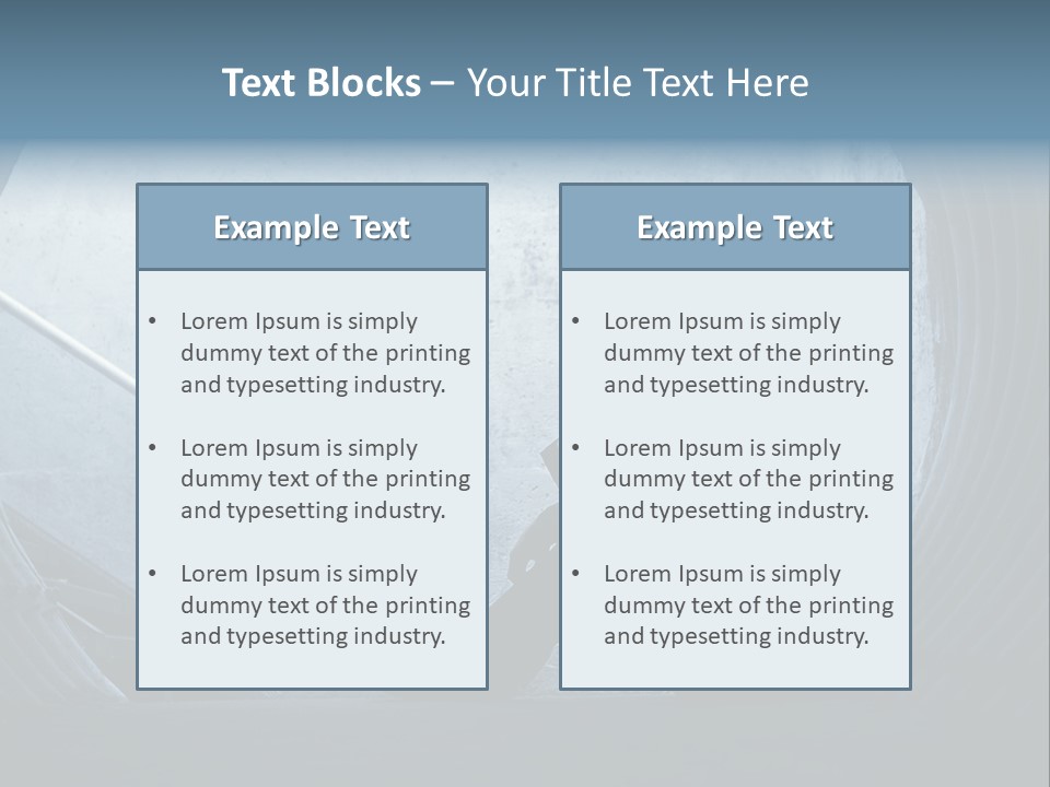 Down Debt Corporate PowerPoint Template