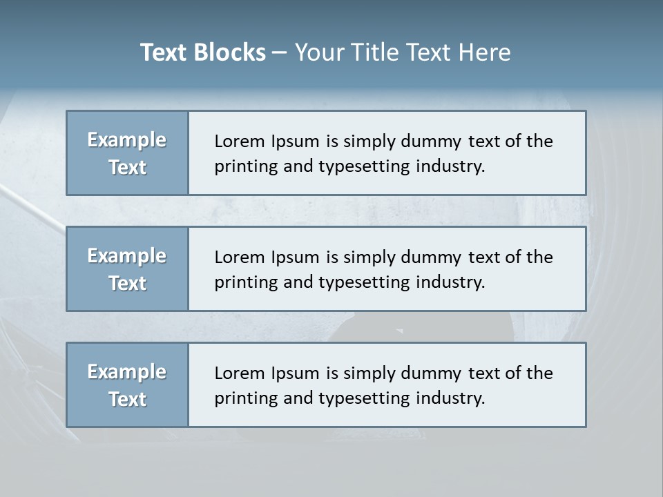 Down Debt Corporate PowerPoint Template