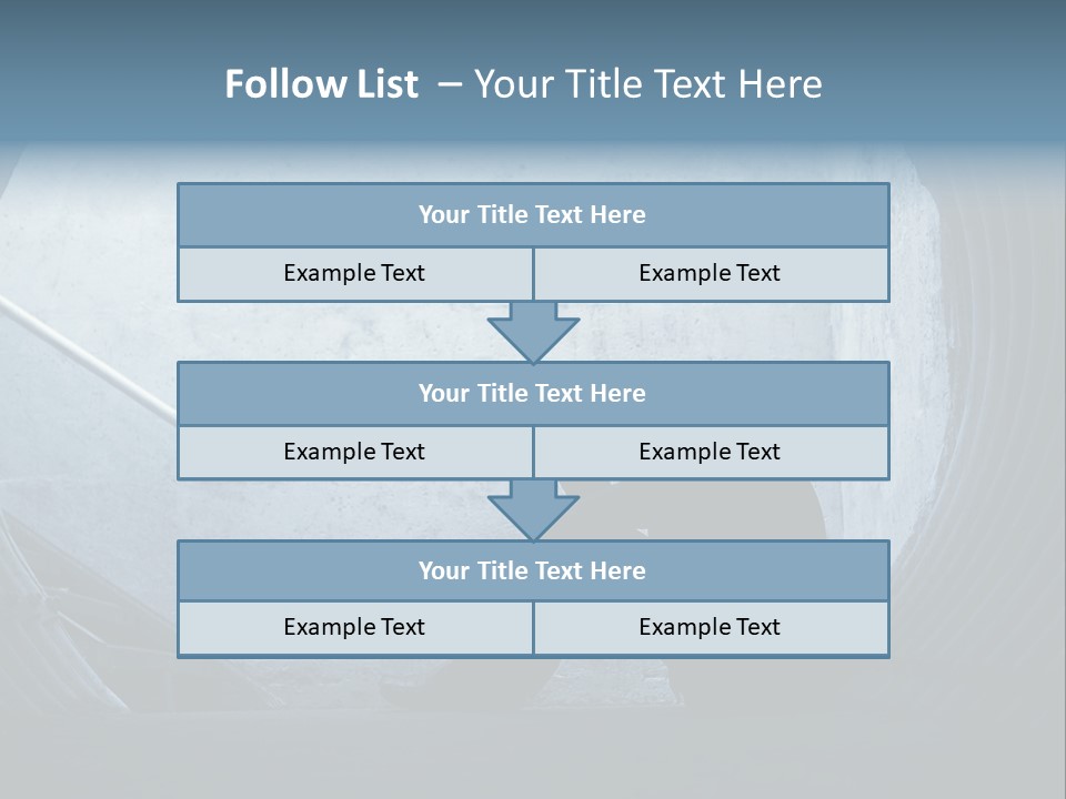 Down Debt Corporate PowerPoint Template