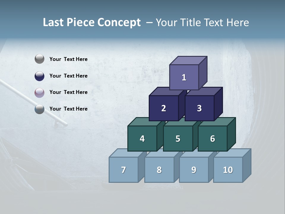 Down Debt Corporate PowerPoint Template