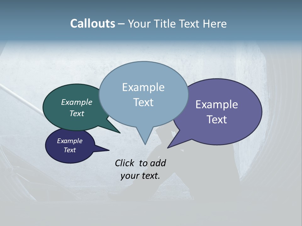 Down Debt Corporate PowerPoint Template