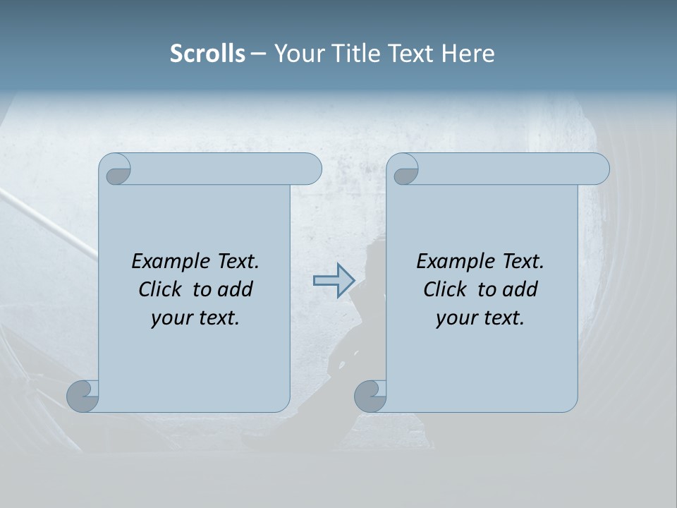 Down Debt Corporate PowerPoint Template