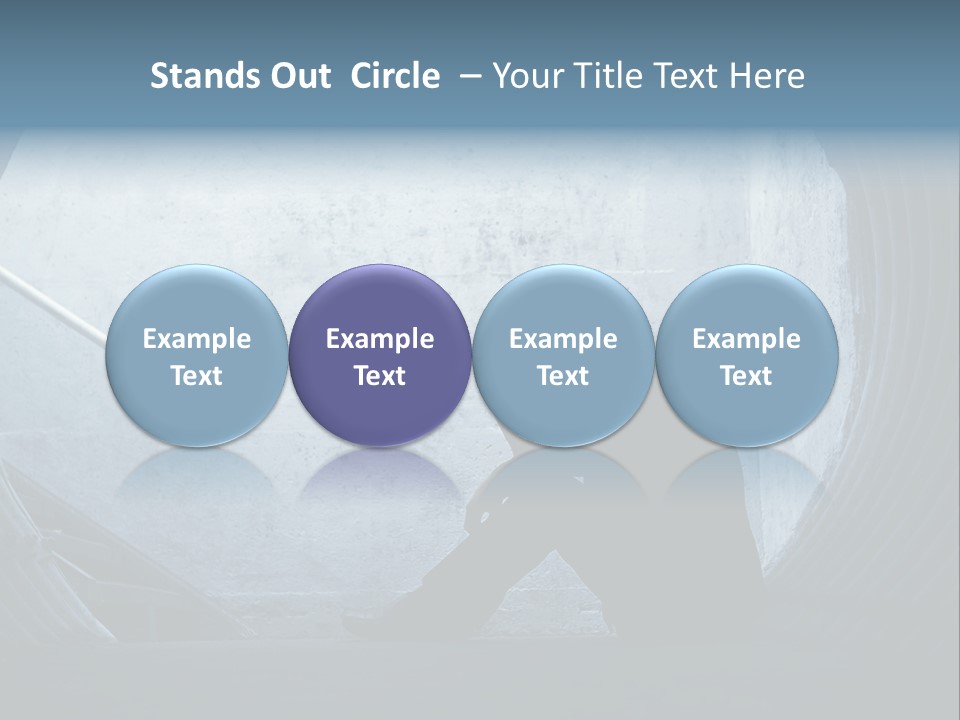 Down Debt Corporate PowerPoint Template