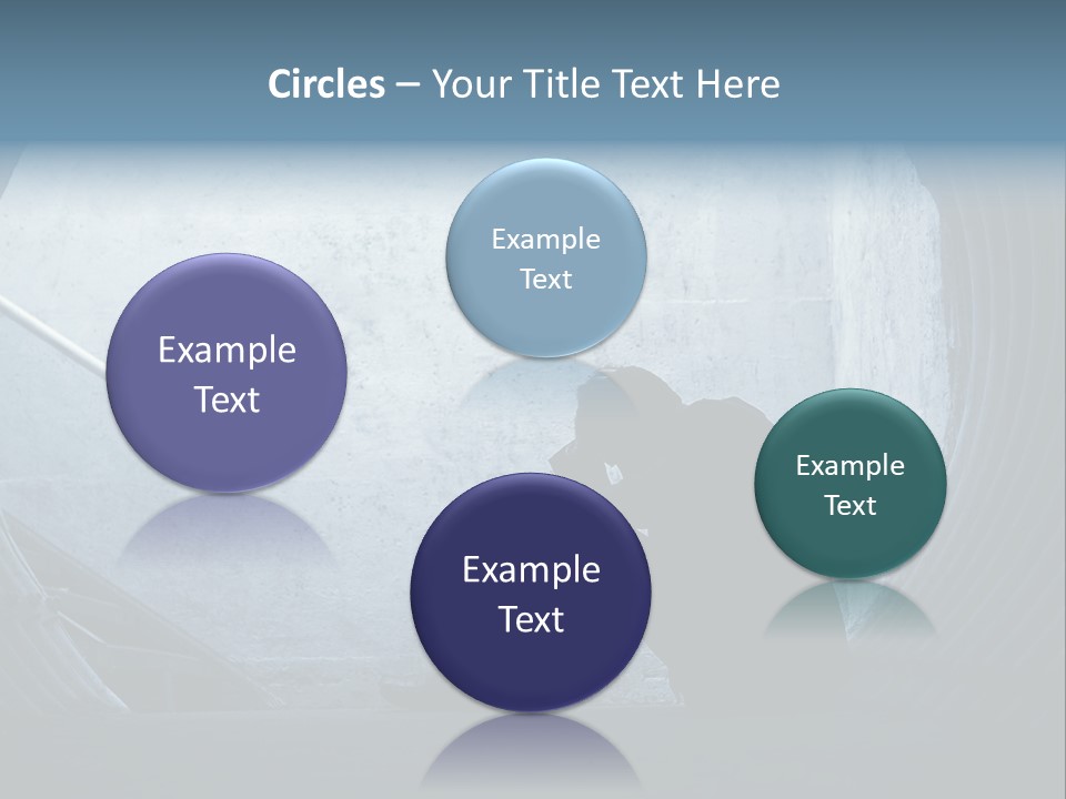 Down Debt Corporate PowerPoint Template