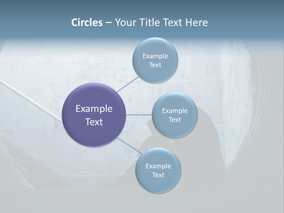 Down Debt Corporate PowerPoint Template