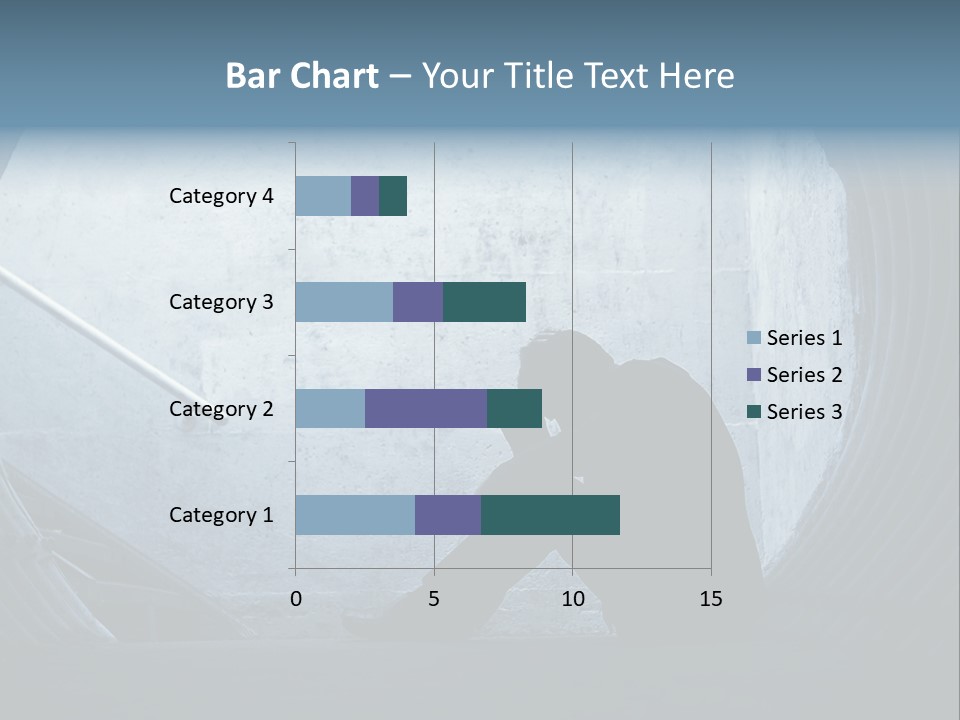 Down Debt Corporate PowerPoint Template