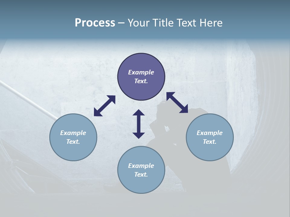 Down Debt Corporate PowerPoint Template
