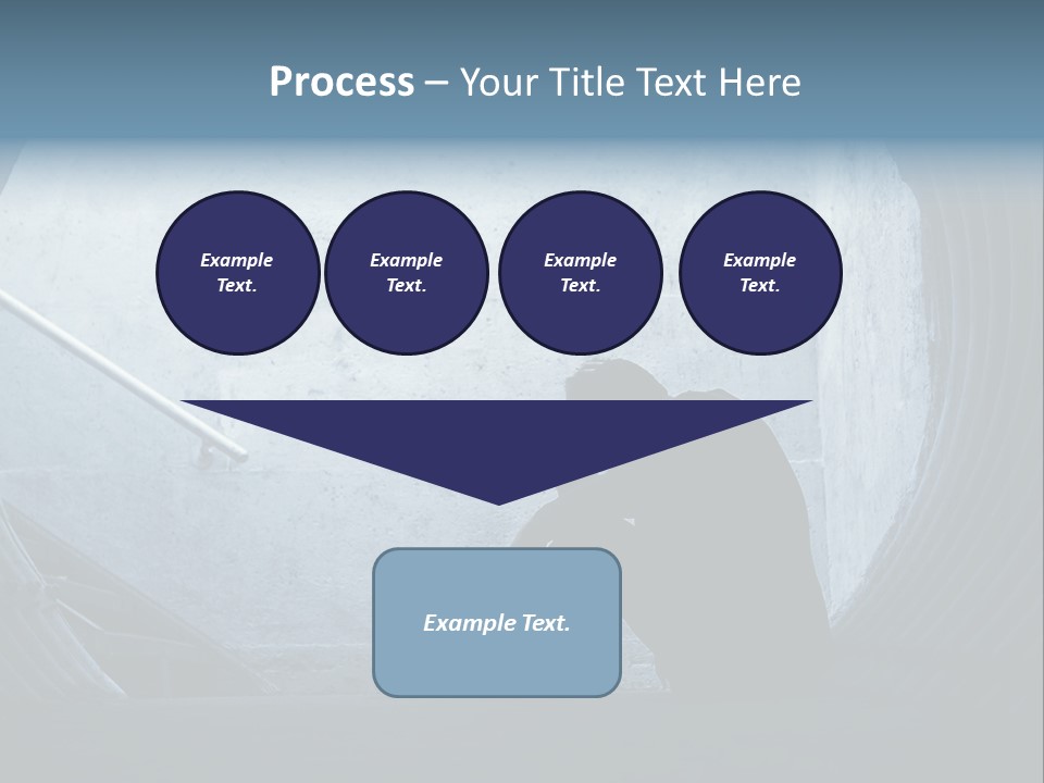 Down Debt Corporate PowerPoint Template