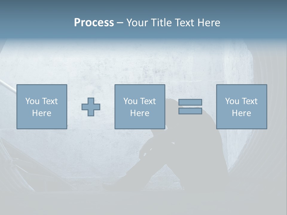 Down Debt Corporate PowerPoint Template