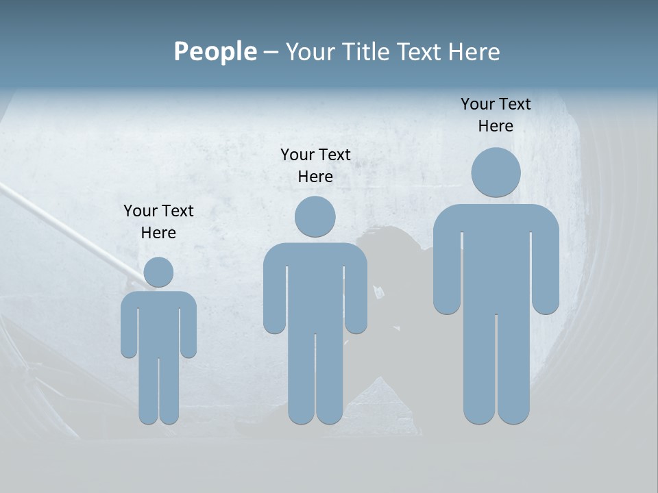 Down Debt Corporate PowerPoint Template