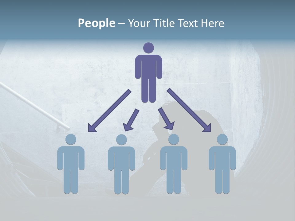 Down Debt Corporate PowerPoint Template