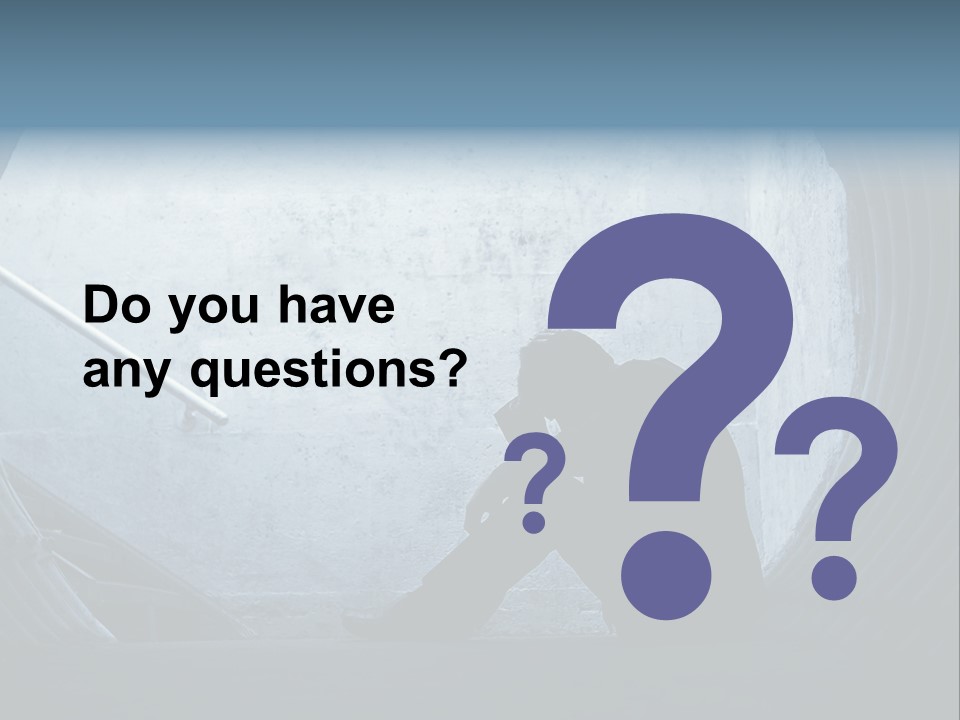 Down Debt Corporate PowerPoint Template