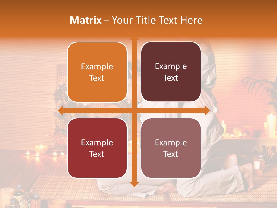 Woman Oil Thai Massage PowerPoint Template