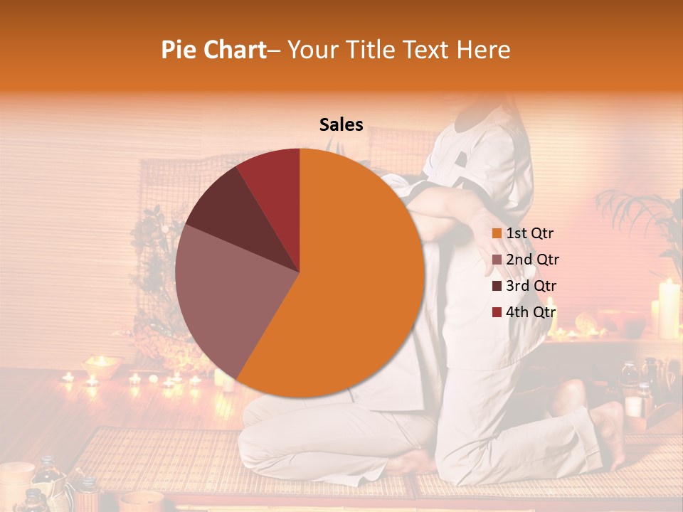 Woman Oil Thai Massage PowerPoint Template