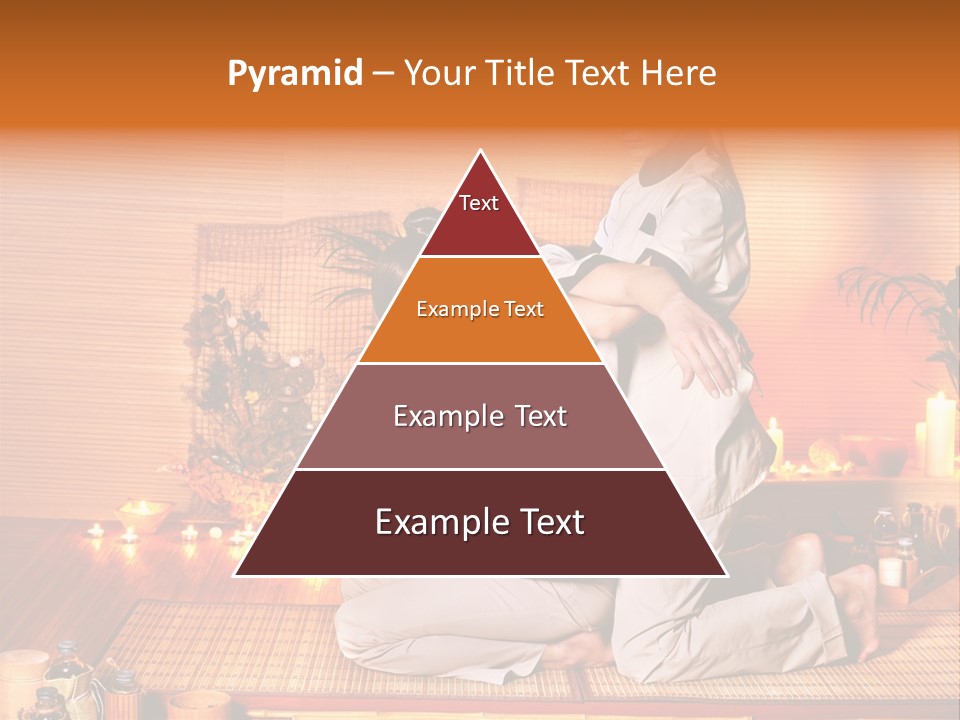 Woman Oil Thai Massage PowerPoint Template