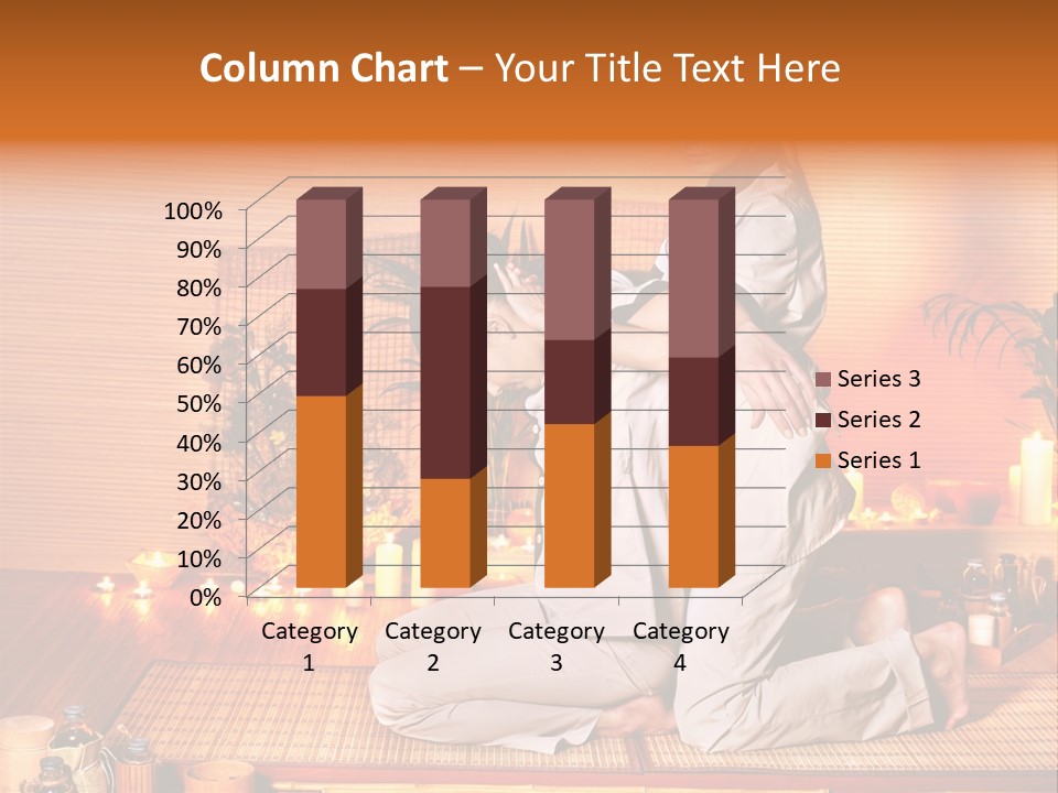 Woman Oil Thai Massage PowerPoint Template