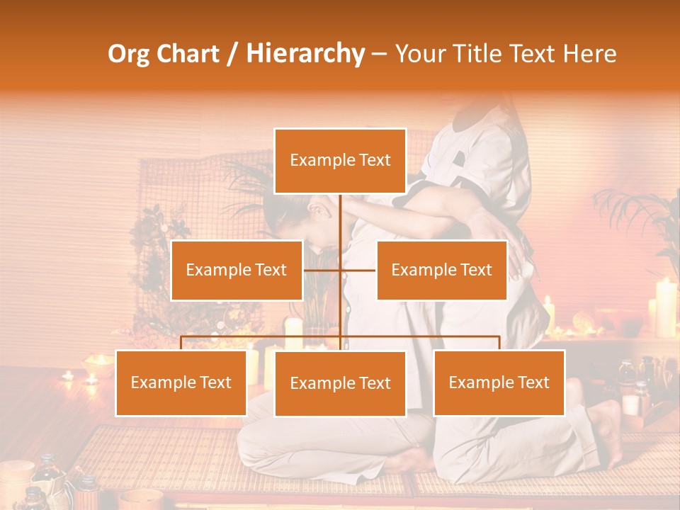 Woman Oil Thai Massage PowerPoint Template