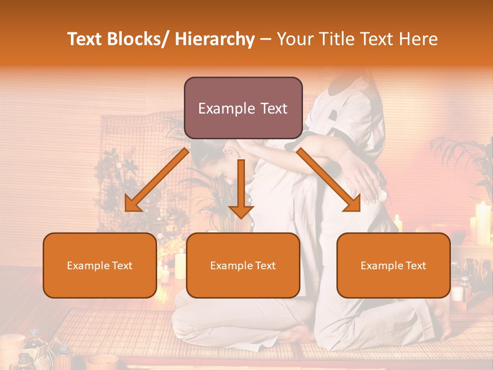 Woman Oil Thai Massage PowerPoint Template