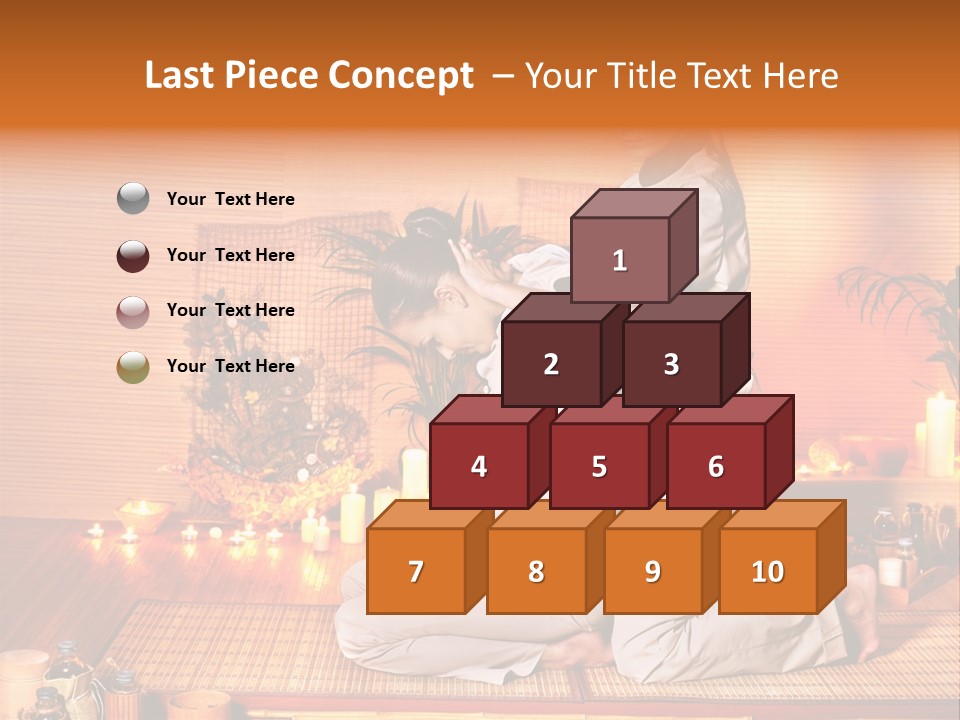 Woman Oil Thai Massage PowerPoint Template