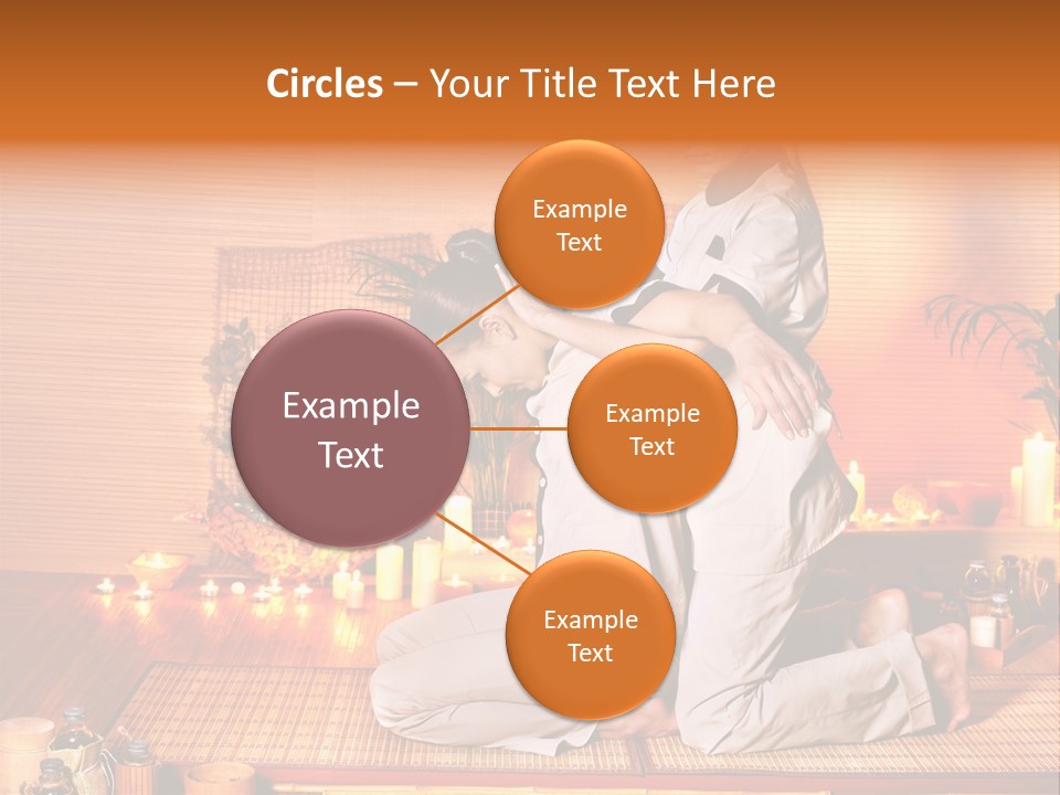 Woman Oil Thai Massage PowerPoint Template