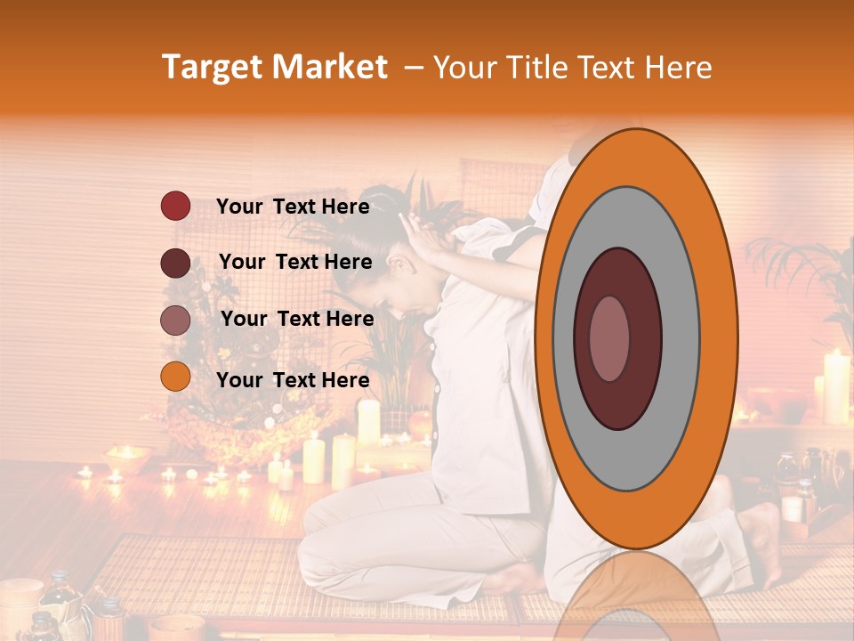 Woman Oil Thai Massage PowerPoint Template