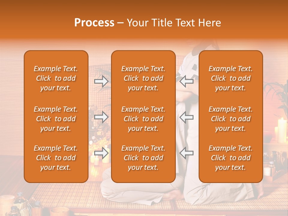 Woman Oil Thai Massage PowerPoint Template