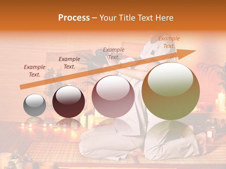 Woman Oil Thai Massage PowerPoint Template