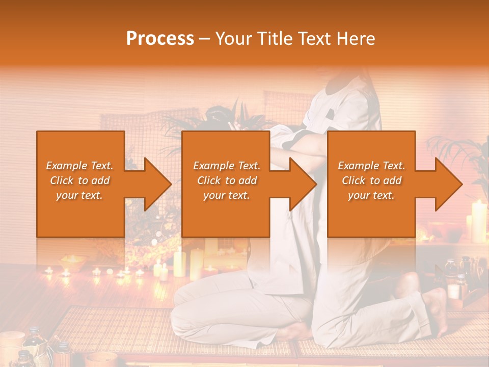 Woman Oil Thai Massage PowerPoint Template