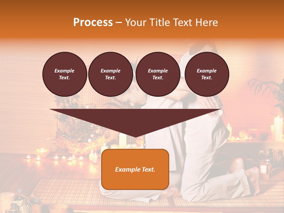 Woman Oil Thai Massage PowerPoint Template