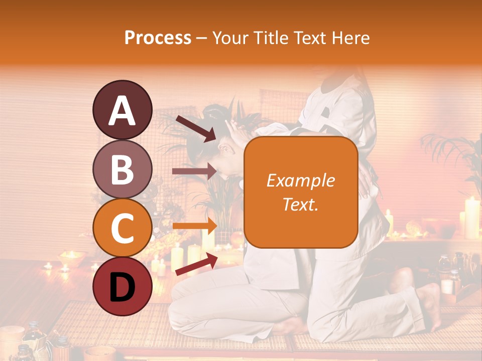 Woman Oil Thai Massage PowerPoint Template