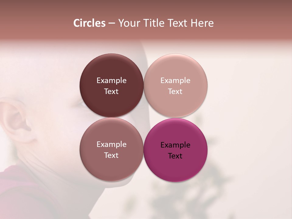 Patient Sick Child Portrait PowerPoint Template