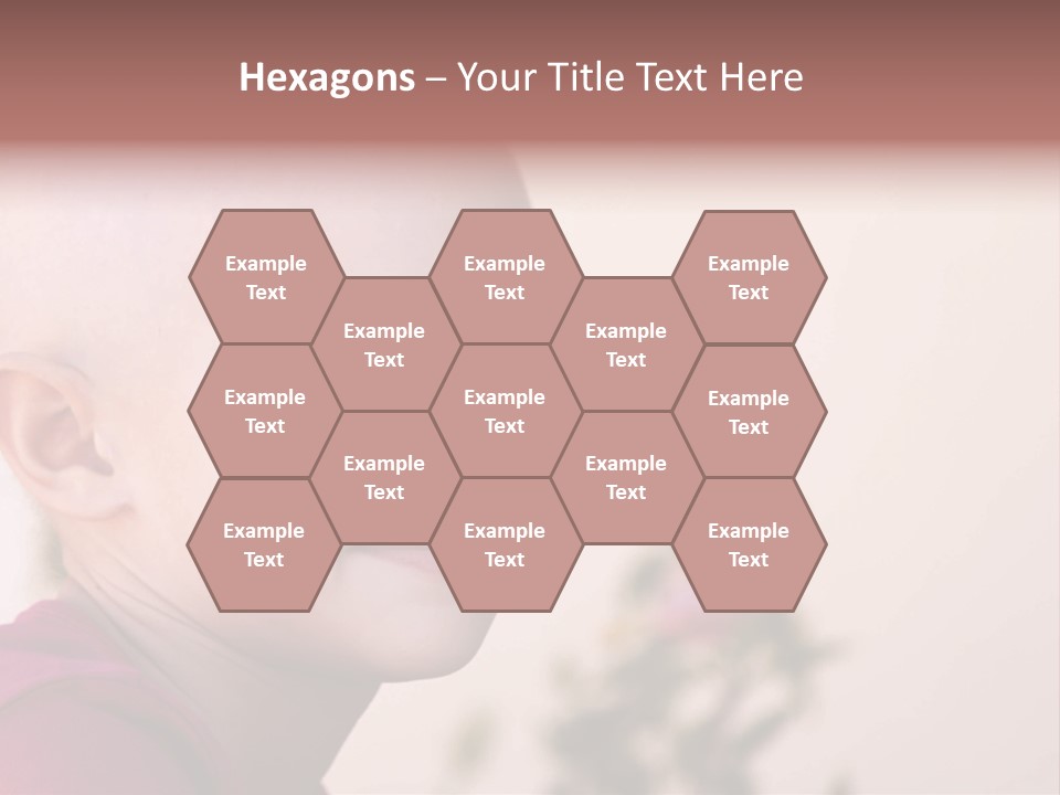 Patient Sick Child Portrait PowerPoint Template