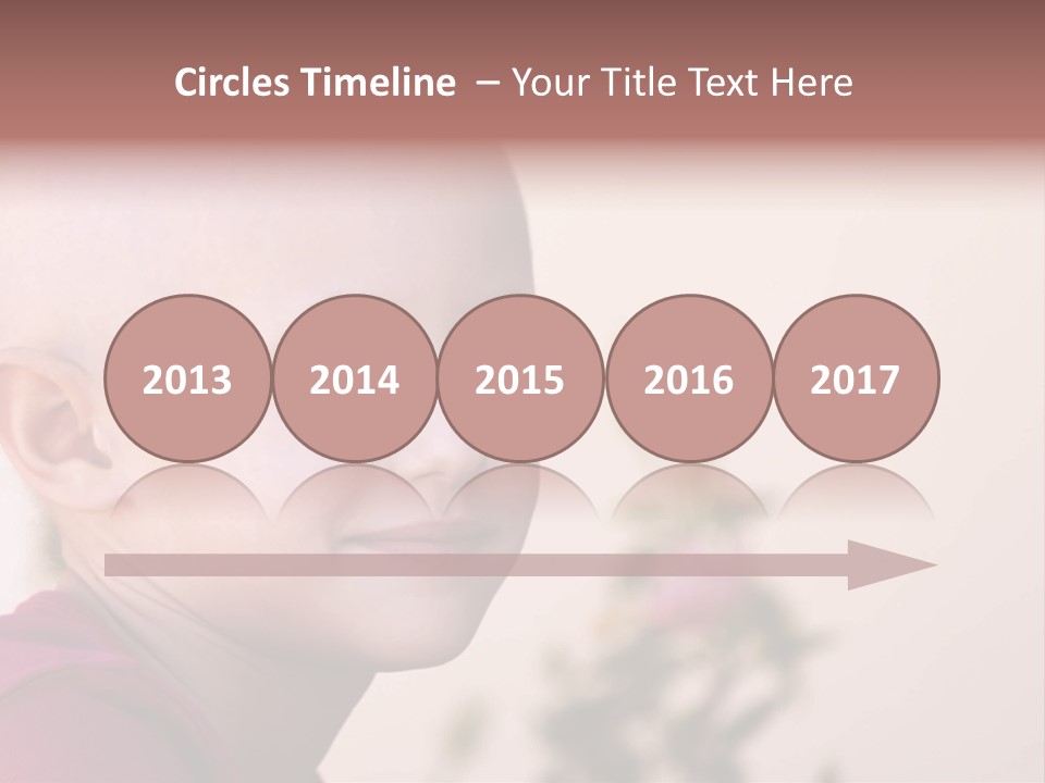 Patient Sick Child Portrait PowerPoint Template