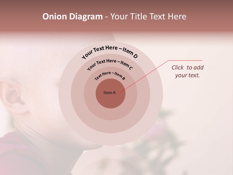 Patient Sick Child Portrait PowerPoint Template