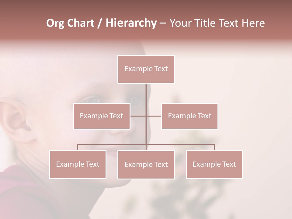 Patient Sick Child Portrait PowerPoint Template