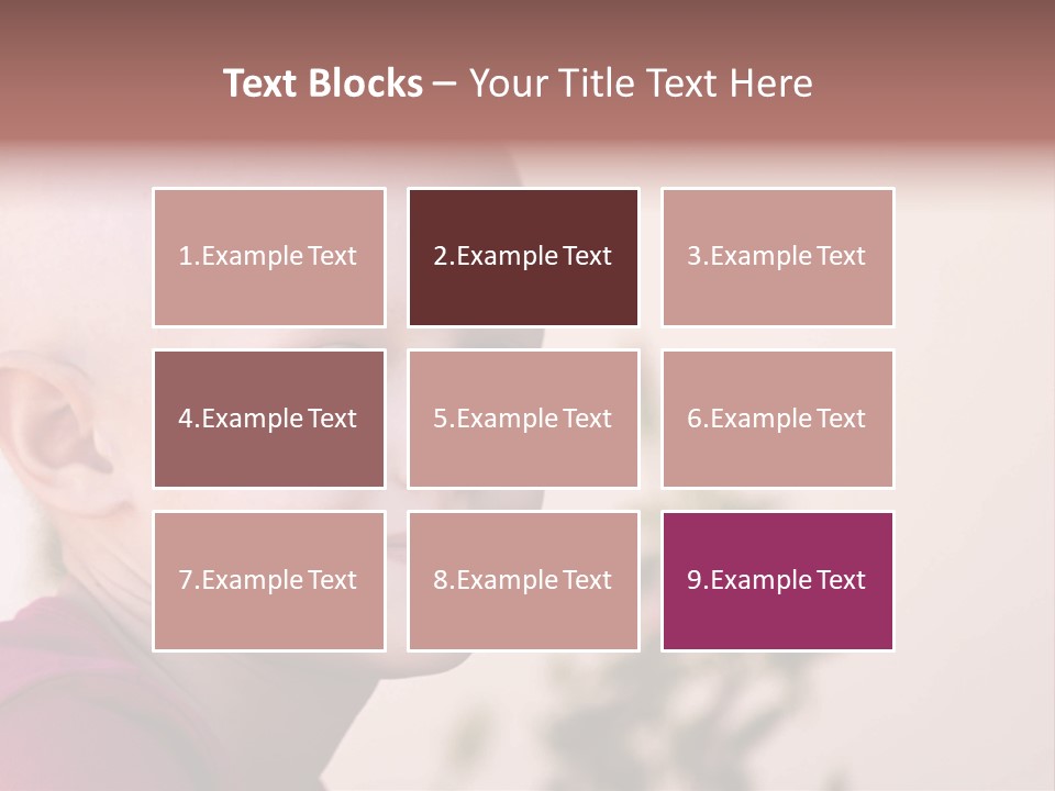 Patient Sick Child Portrait PowerPoint Template