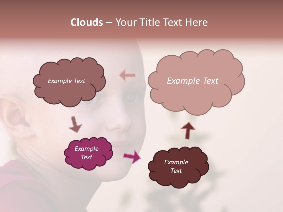 Patient Sick Child Portrait PowerPoint Template