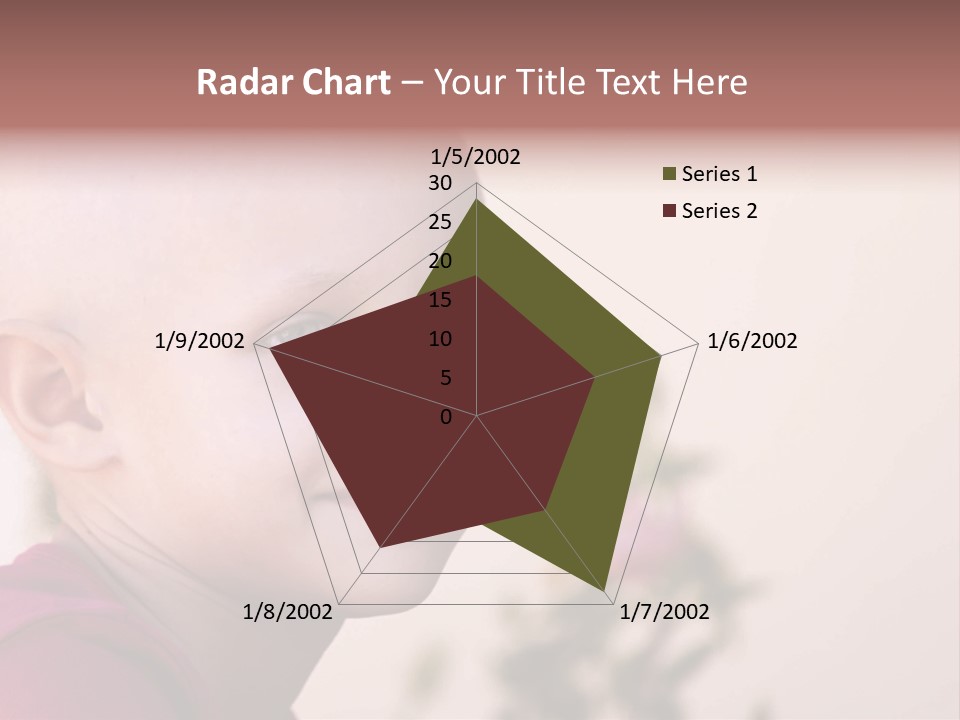 Patient Sick Child Portrait PowerPoint Template