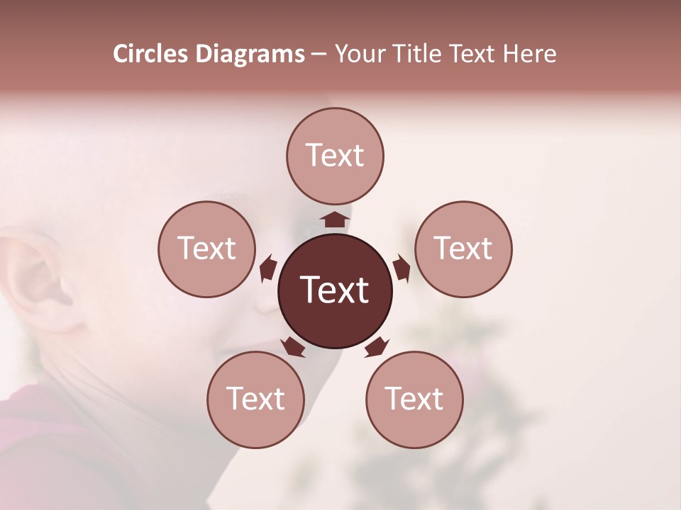 Patient Sick Child Portrait PowerPoint Template