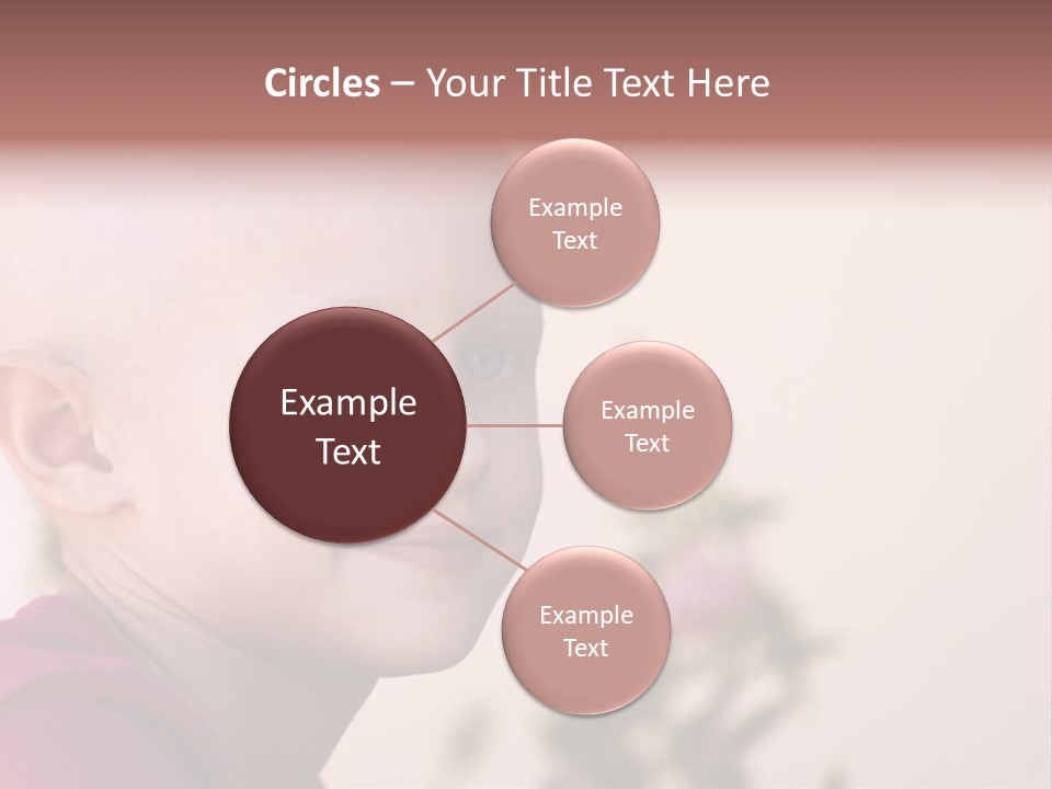 Patient Sick Child Portrait PowerPoint Template