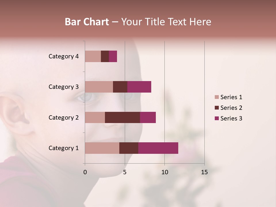 Patient Sick Child Portrait PowerPoint Template
