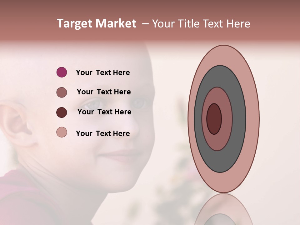 Patient Sick Child Portrait PowerPoint Template